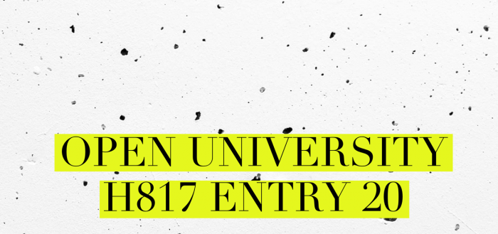 Open University H817